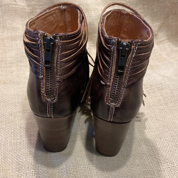 Bed Stu Olivia leather fringe bootie 7.5 - Picture 3 of 13